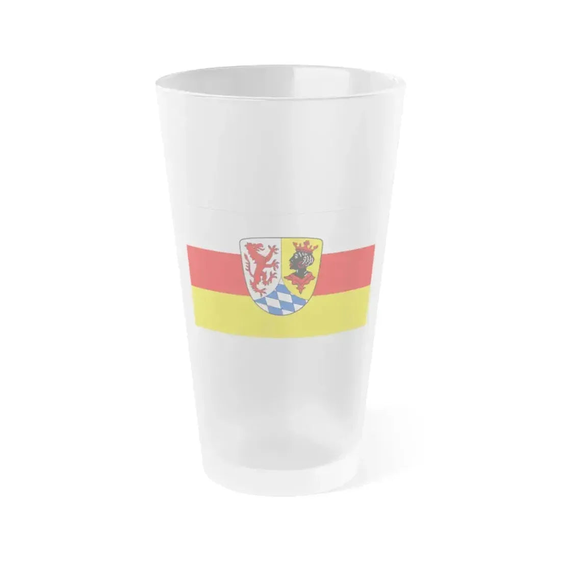 Flag of Garmisch Partenkirchen Germany - Frosted Pint Glass 16oz 16oz Frosted - Go Mug Yourself