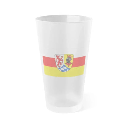 Flag of Garmisch Partenkirchen Germany - Frosted Pint Glass 16oz 16oz Frosted - Go Mug Yourself