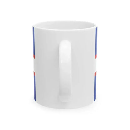 Flag of Gaspesie (Canada) White Coffee Mug - Go Mug Yourself