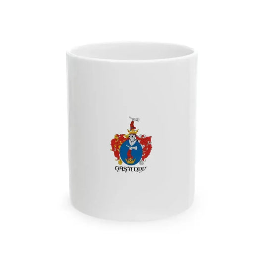 Flag of Gasztony (Hungary) White Coffee Mug 11oz - Go Mug Yourself