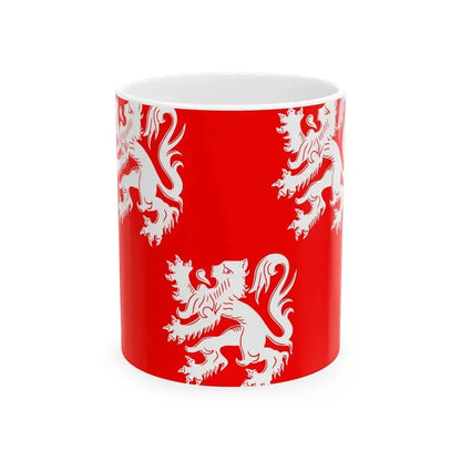 Flag of Gavere (Belgium) White Coffee Mug 11oz - Go Mug Yourself