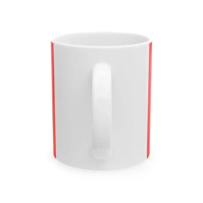 Flag of Gavere (Belgium) White Coffee Mug - Go Mug Yourself