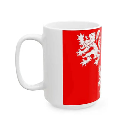 Flag of Gavere (Belgium) White Coffee Mug - Go Mug Yourself