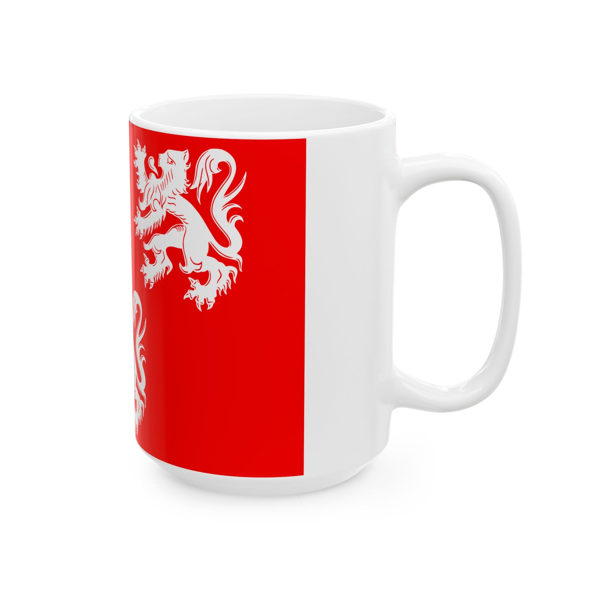 Flag of Gavere (Belgium) White Coffee Mug-Go Mug Yourself