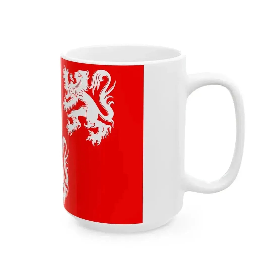 Flag of Gavere (Belgium) White Coffee Mug - Go Mug Yourself