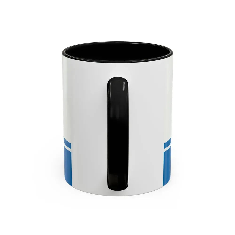 Flag of Gdynia Poland - Accent Coffee Mug - Go Mug Yourself