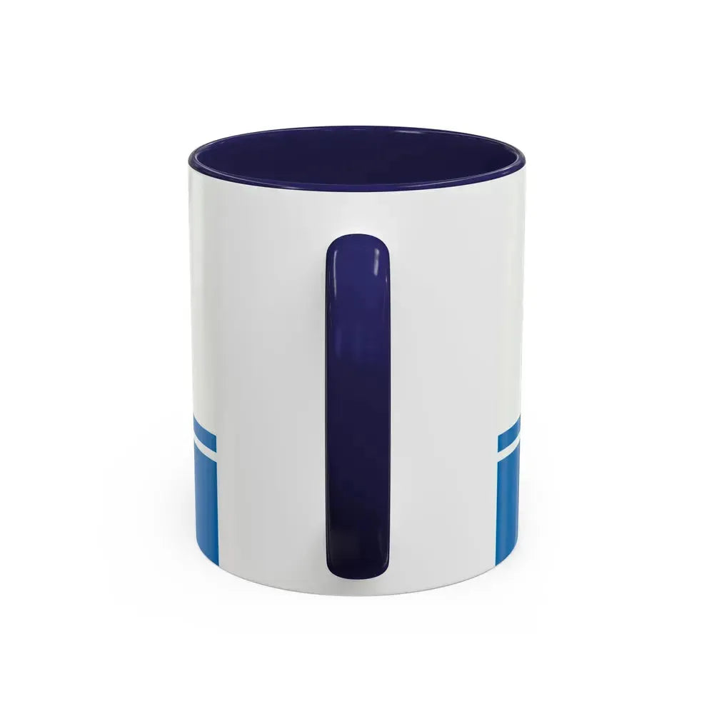 Flag of Gdynia Poland - Accent Coffee Mug - Go Mug Yourself