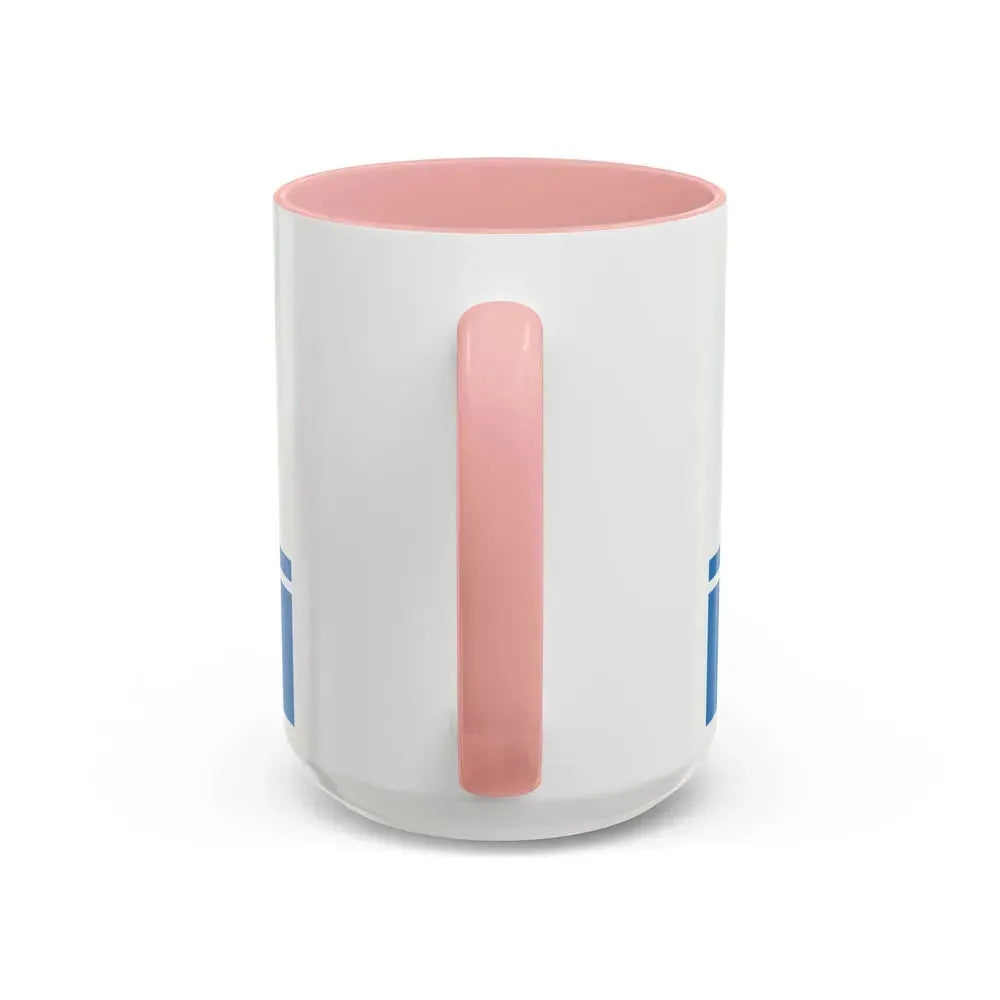 Flag of Gdynia Poland - Accent Coffee Mug - Go Mug Yourself