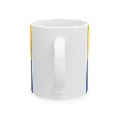 Flag of Gecse (Hungary) White Coffee Mug - Go Mug Yourself