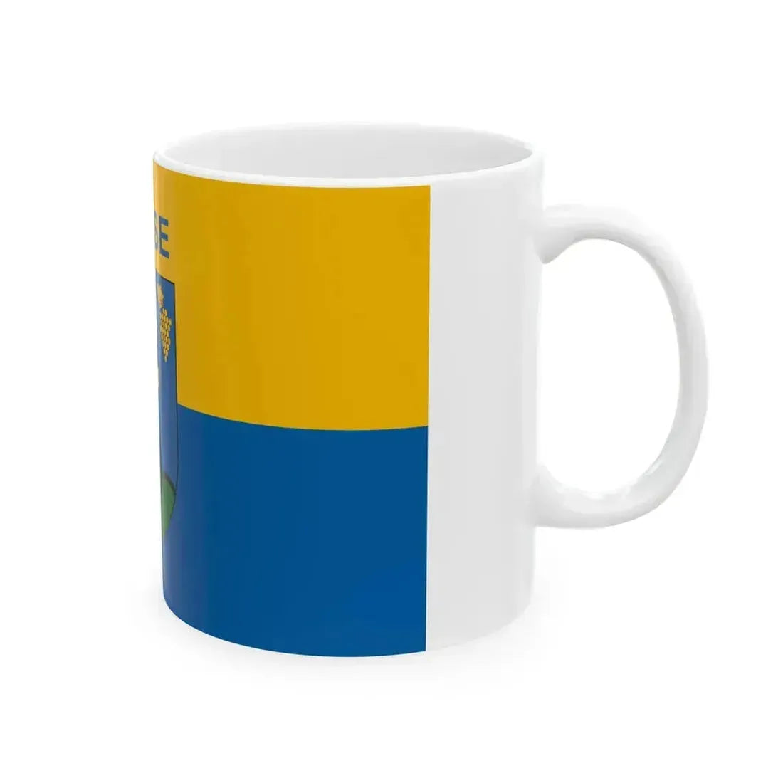 Flag of Gecse (Hungary) White Coffee Mug - Go Mug Yourself