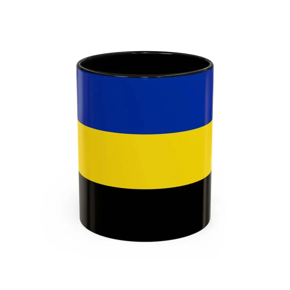 Flag of Gelderland Netherlands - Accent Coffee Mug 11oz Black - Go Mug Yourself