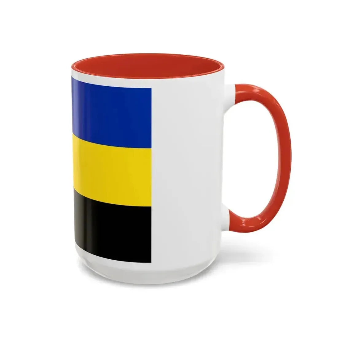 Flag of Gelderland Netherlands - Accent Coffee Mug - Go Mug Yourself