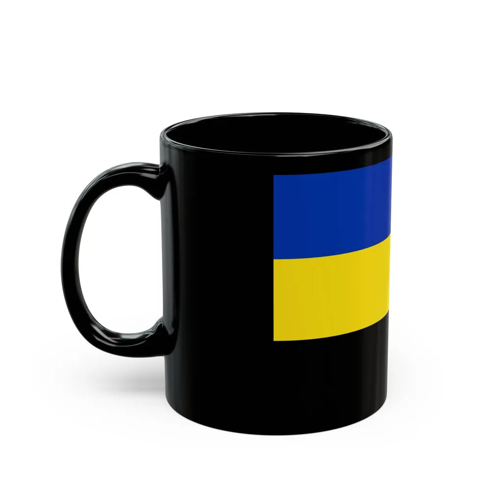 Flag of Gelderland Netherlands - Black Coffee Mug-Go Mug Yourself