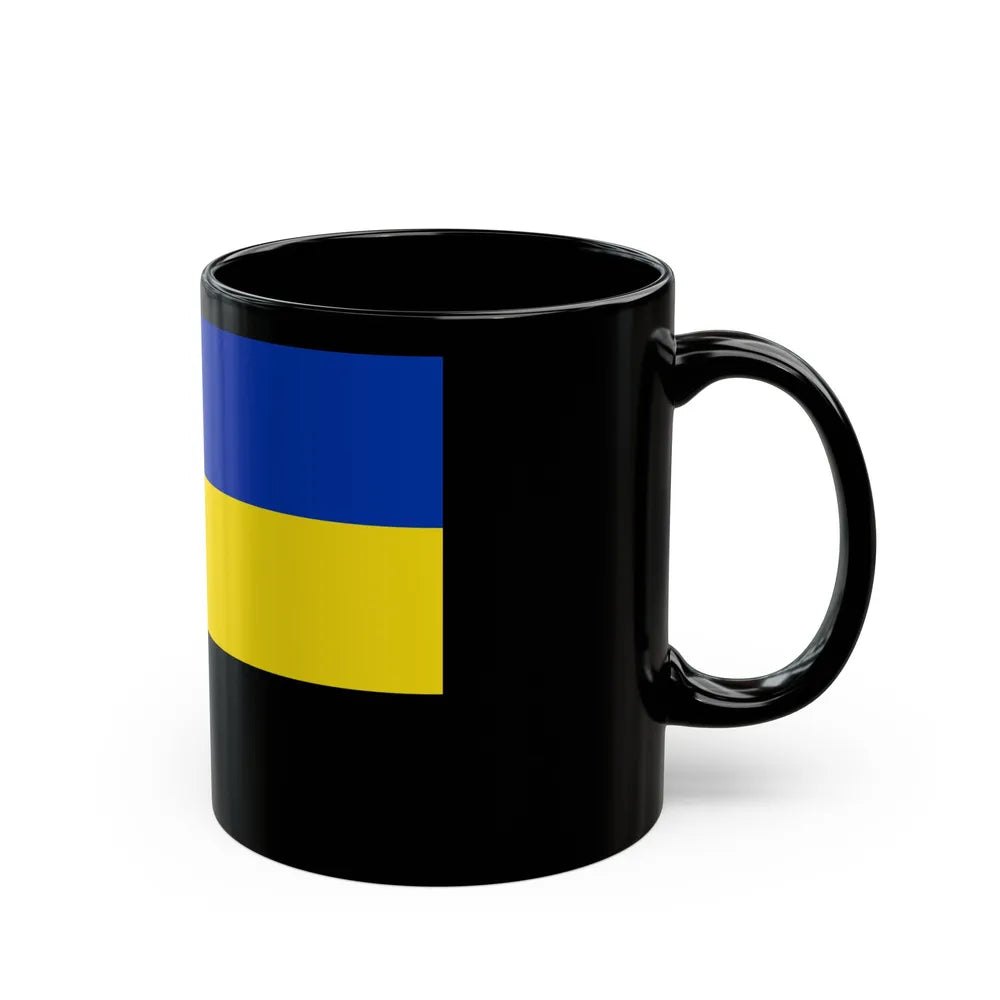 Flag of Gelderland Netherlands - Black Coffee Mug-Go Mug Yourself