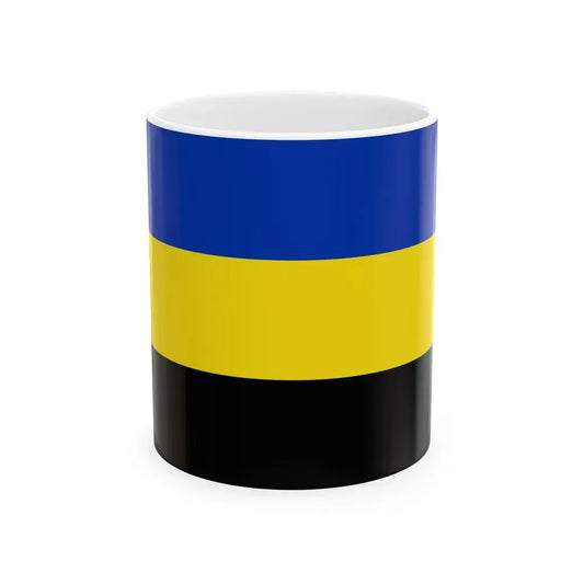 Flag of Gelderland Netherlands - White Coffee Mug 11oz - Go Mug Yourself