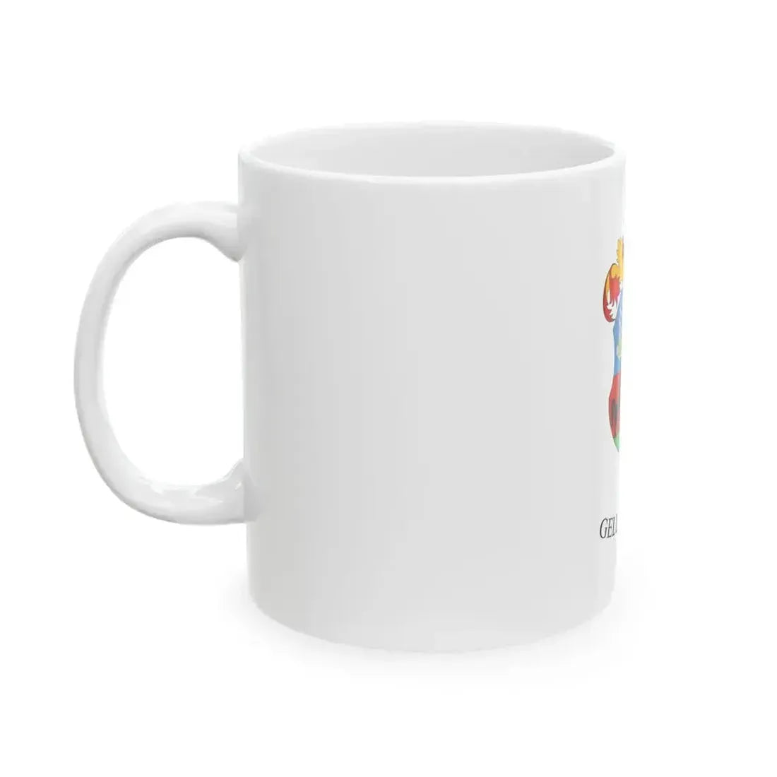 Flag of Gellenhaza (Hungary) White Coffee Mug - Go Mug Yourself