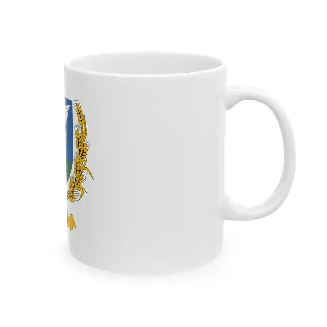 Flag of Gelse (Hungary) White Coffee Mug - Go Mug Yourself