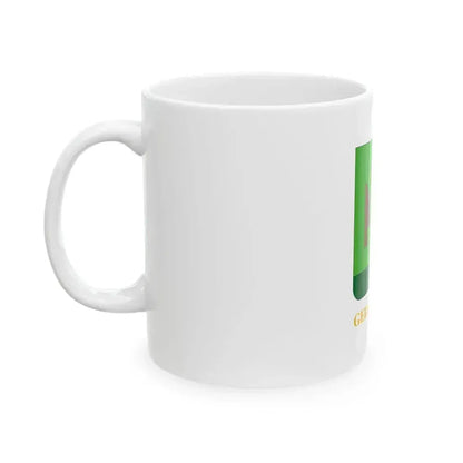 Flag of Gelsesziget (Hungary) White Coffee Mug - Go Mug Yourself
