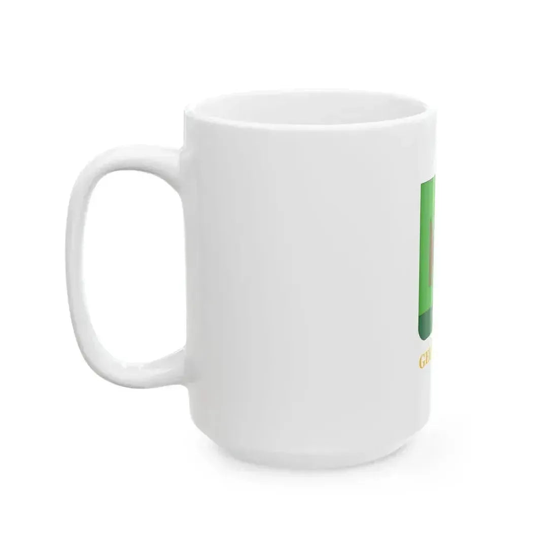 Flag of Gelsesziget (Hungary) White Coffee Mug - Go Mug Yourself