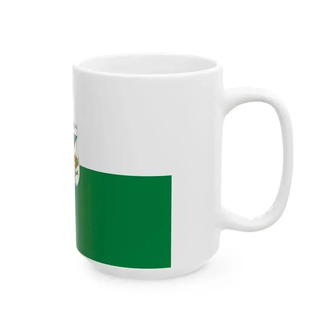 Flag of General Antonio Elizalde (Ecuador) White Coffee Mug - Go Mug Yourself
