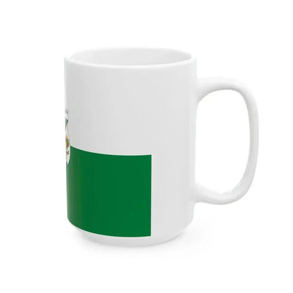 Flag of General Antonio Elizalde (Ecuador) White Coffee Mug - Go Mug Yourself