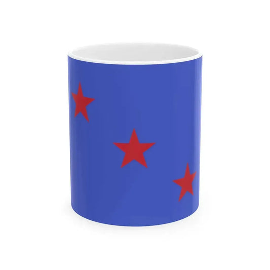 Flag of general of army of the Regia Aeronautica (Italy) White Coffee Mug 11oz - Go Mug Yourself