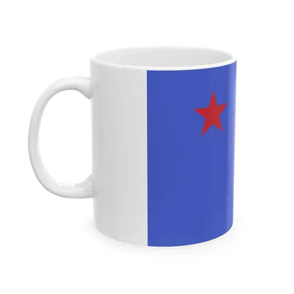 Flag of general of army of the Regia Aeronautica (Italy) White Coffee Mug - Go Mug Yourself