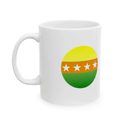 Flag of General Villamil (Ecuador) White Coffee Mug - Go Mug Yourself