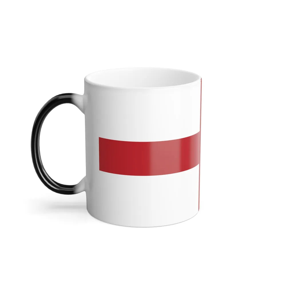 Flag of Genoa Italy - Color Changing Coffee Mug-Go Mug Yourself