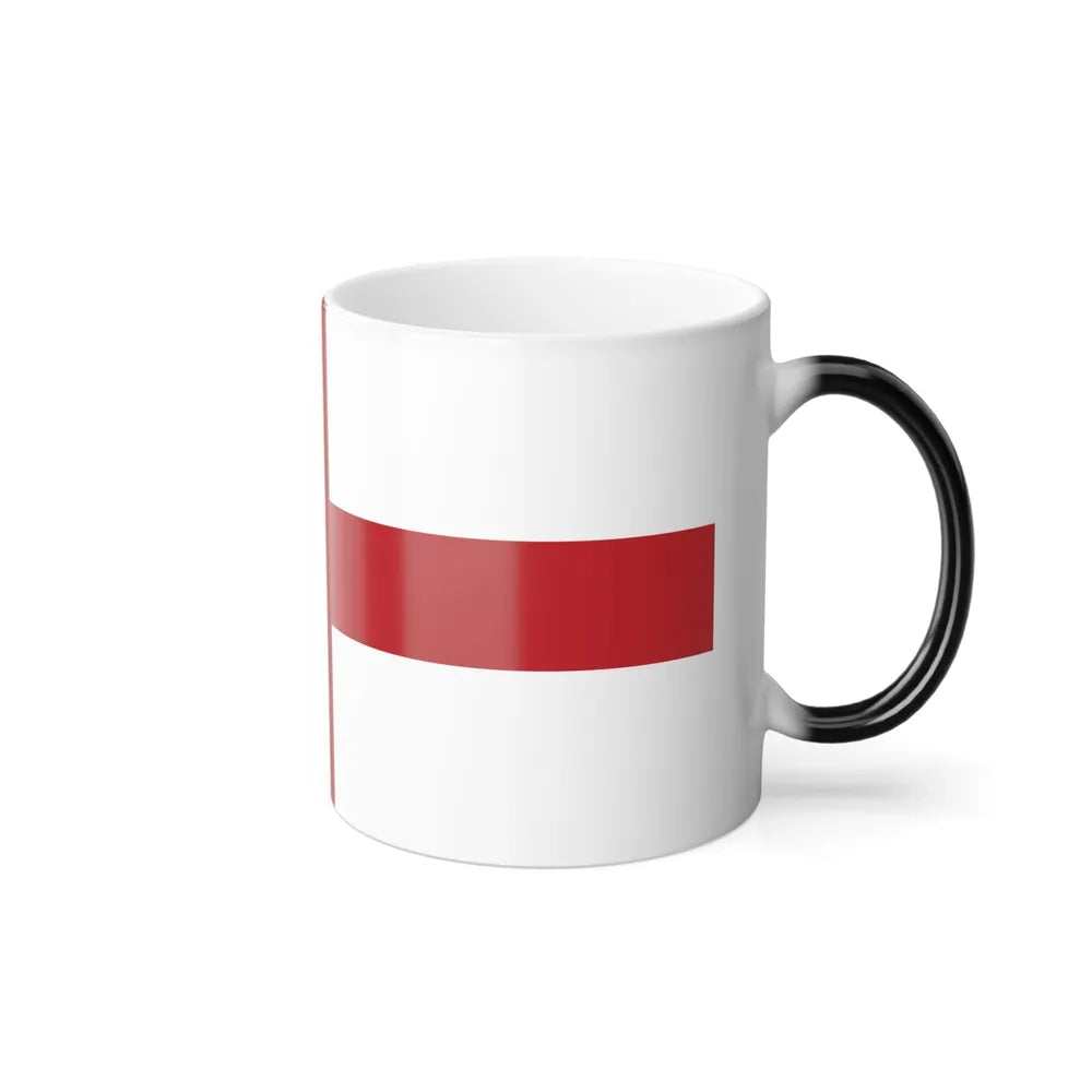 Flag of Genoa Italy - Color Changing Coffee Mug-Go Mug Yourself