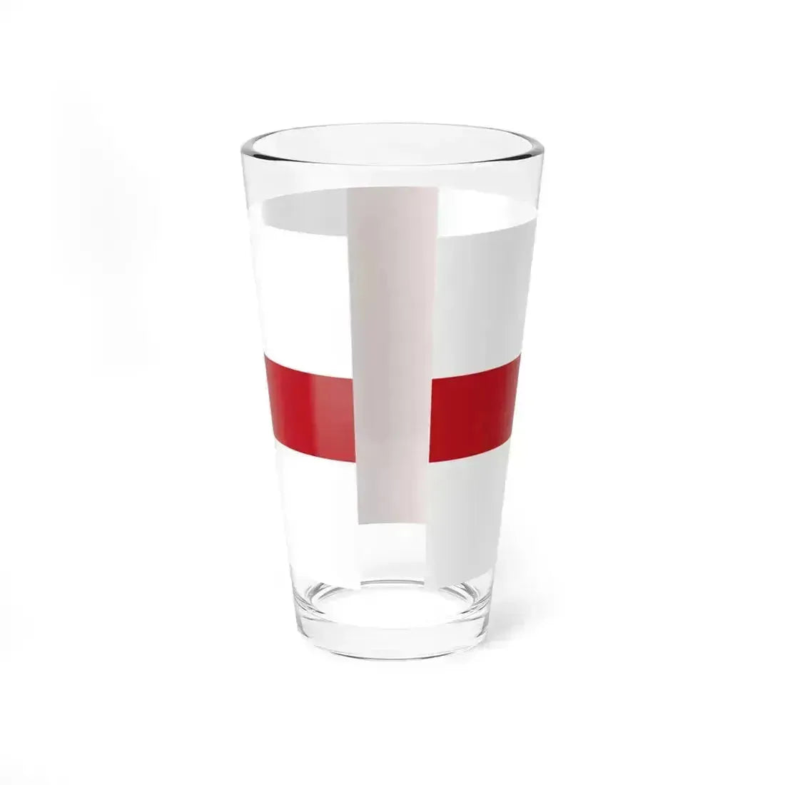 Flag of Genoa (Italy) Pint Glass 16oz - Go Mug Yourself