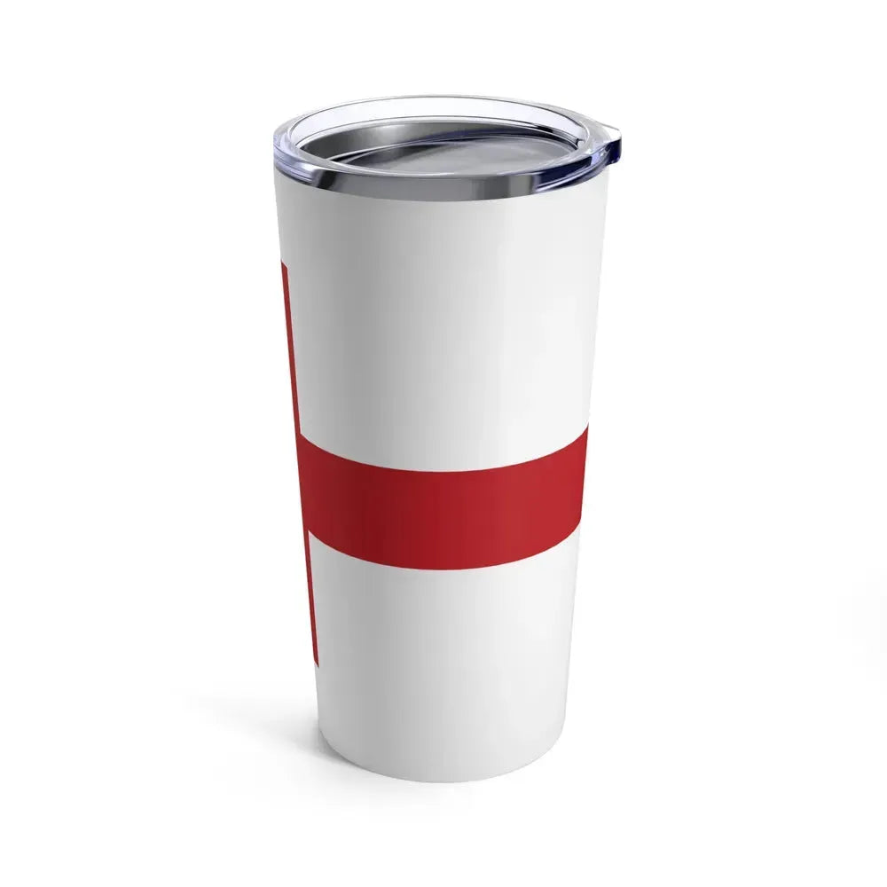 Flag of Genoa Italy - Tumbler 20oz - Go Mug Yourself
