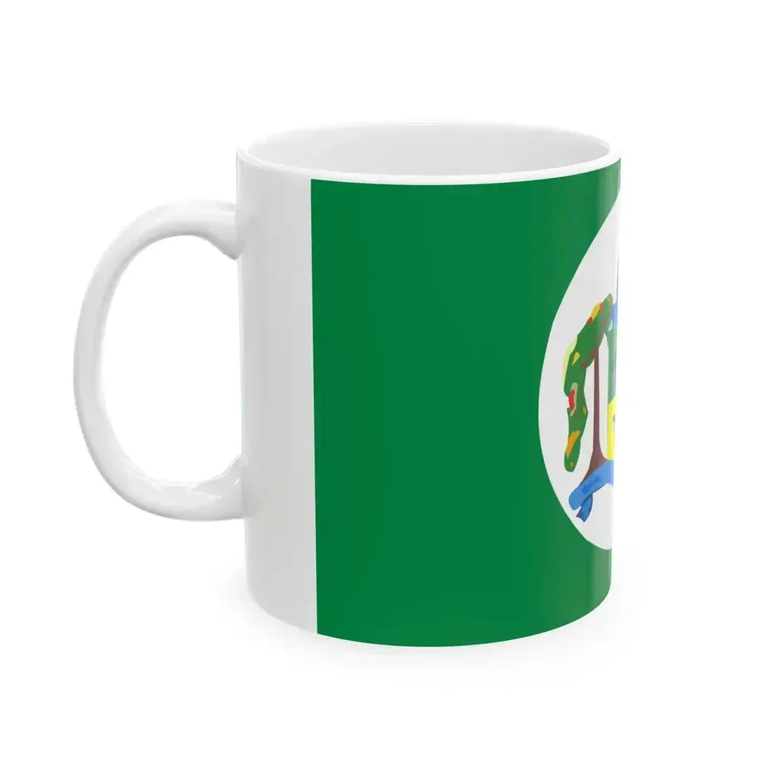 Flag of Georgetown (Guyana) White Coffee Mug - Go Mug Yourself