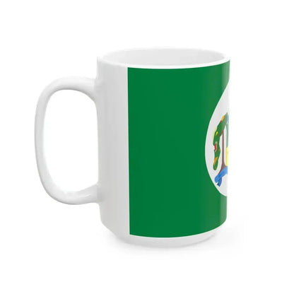 Flag of Georgetown (Guyana) White Coffee Mug - Go Mug Yourself
