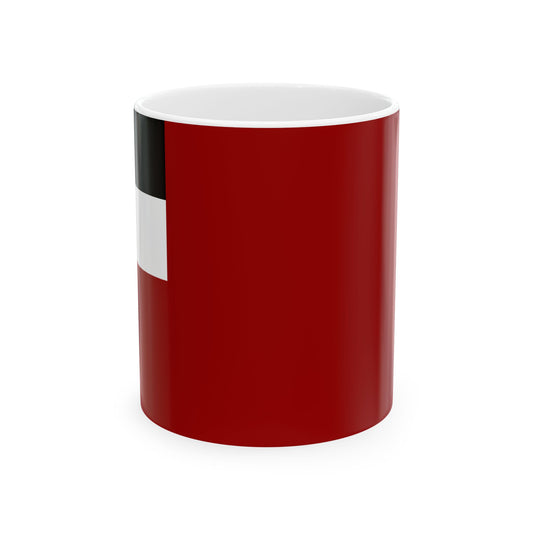 Flag of Georgia 1918-1921 1-2 (Georgia) White Coffee Mug-11oz-Go Mug Yourself