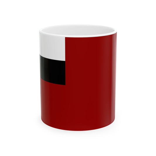 Flag of Georgia 1921 (Georgia) White Coffee Mug-11oz-Go Mug Yourself