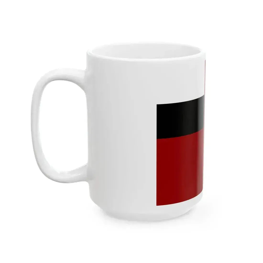 Flag of Georgia 1921 (Georgia) White Coffee Mug - Go Mug Yourself