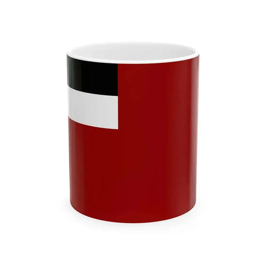 Flag of Georgia 1990-2004 3-2 (Georgia) White Coffee Mug 11oz - Go Mug Yourself