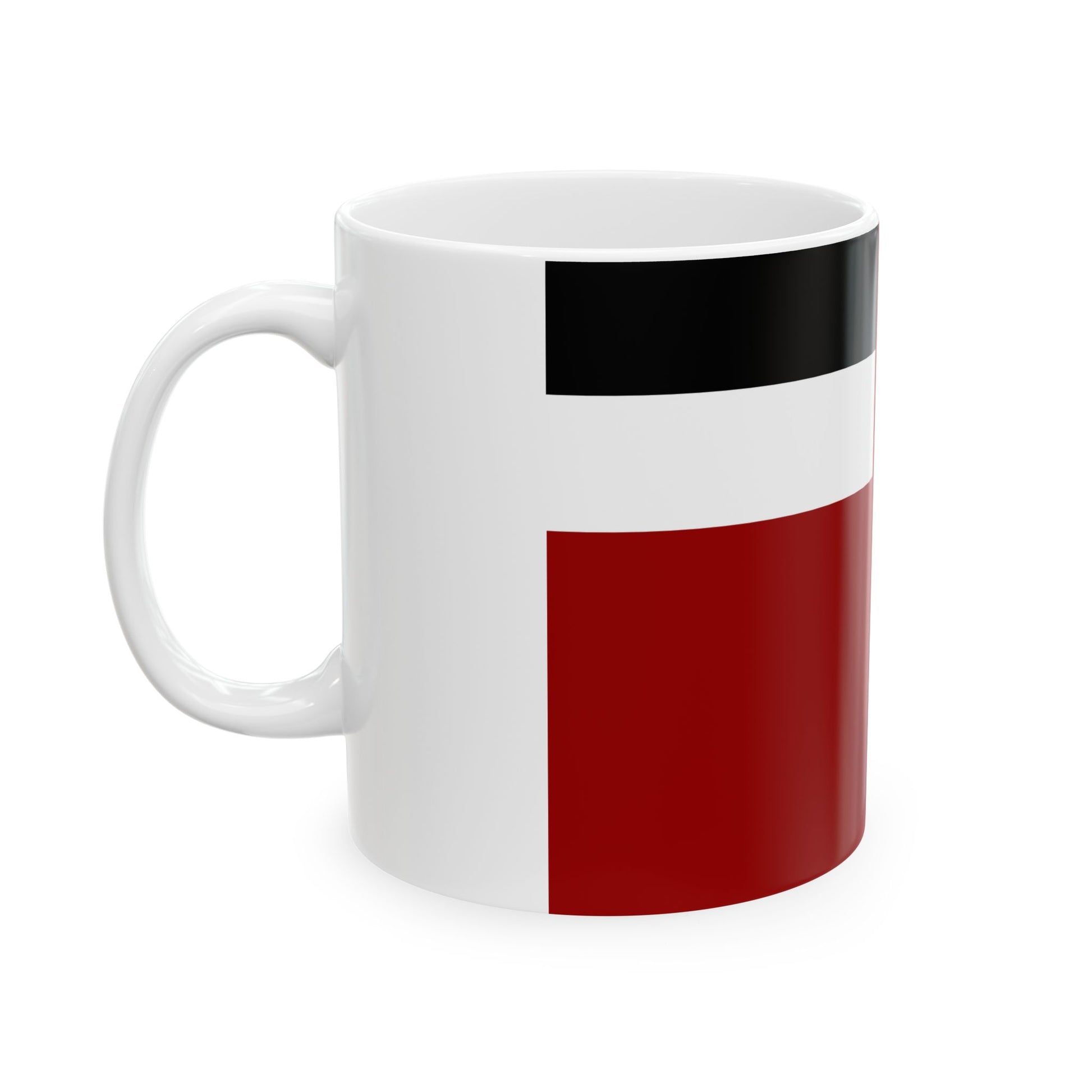 Flag of Georgia 1990-2004 3-2 (Georgia) White Coffee Mug-Go Mug Yourself
