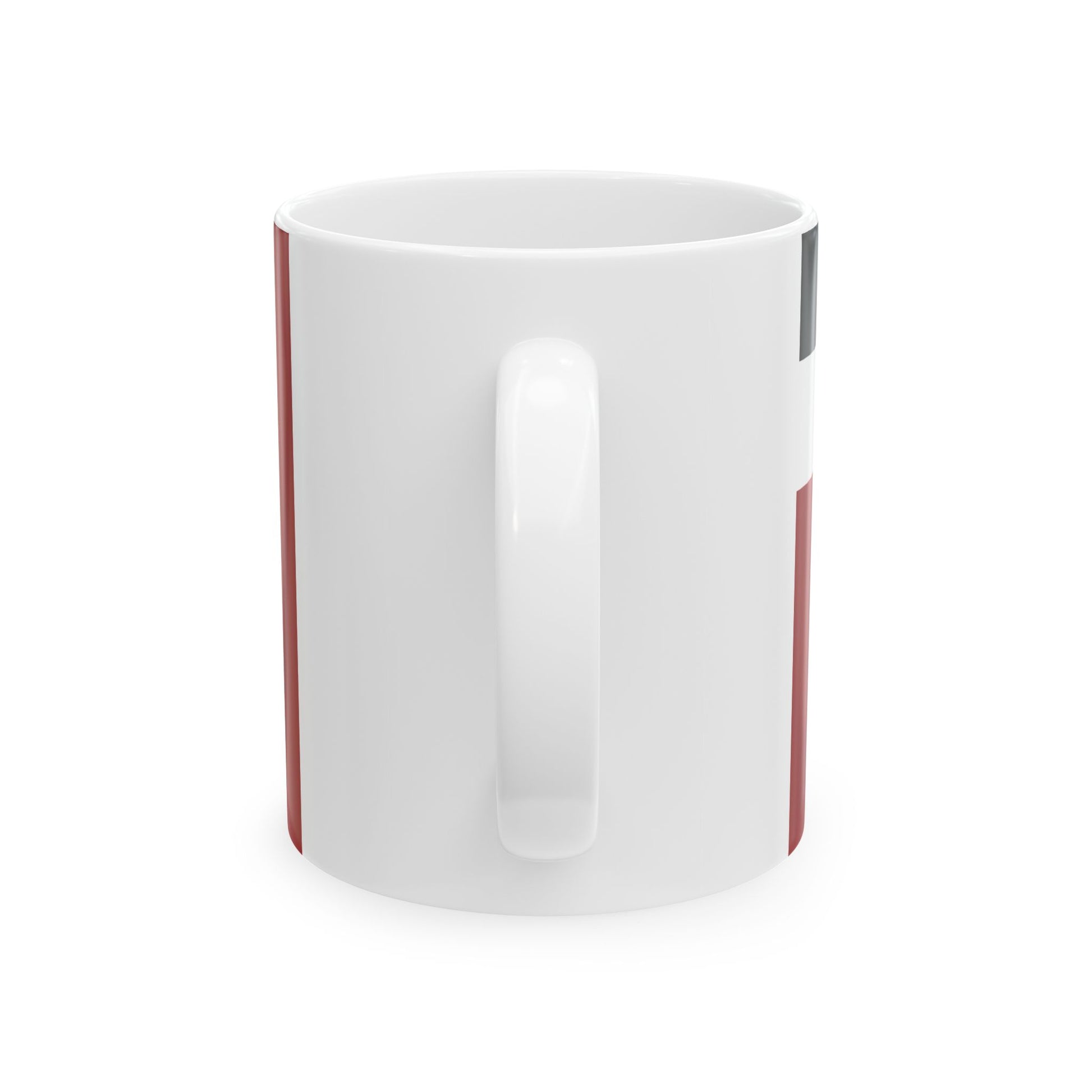 Flag of Georgia 1990-2004 (Georgia) White Coffee Mug-Go Mug Yourself