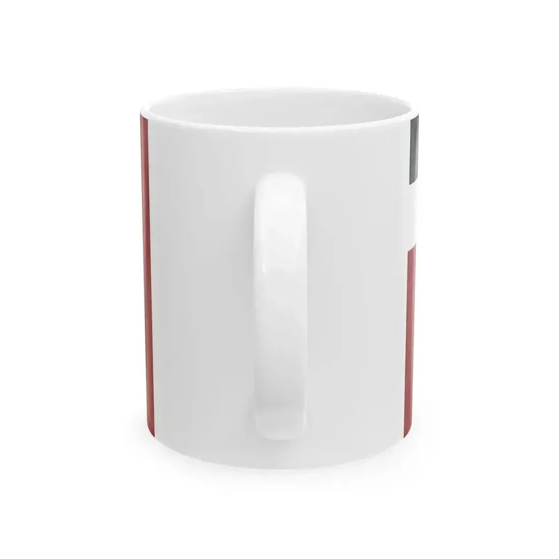 Flag of Georgia 1990-2004 (Georgia) White Coffee Mug - Go Mug Yourself