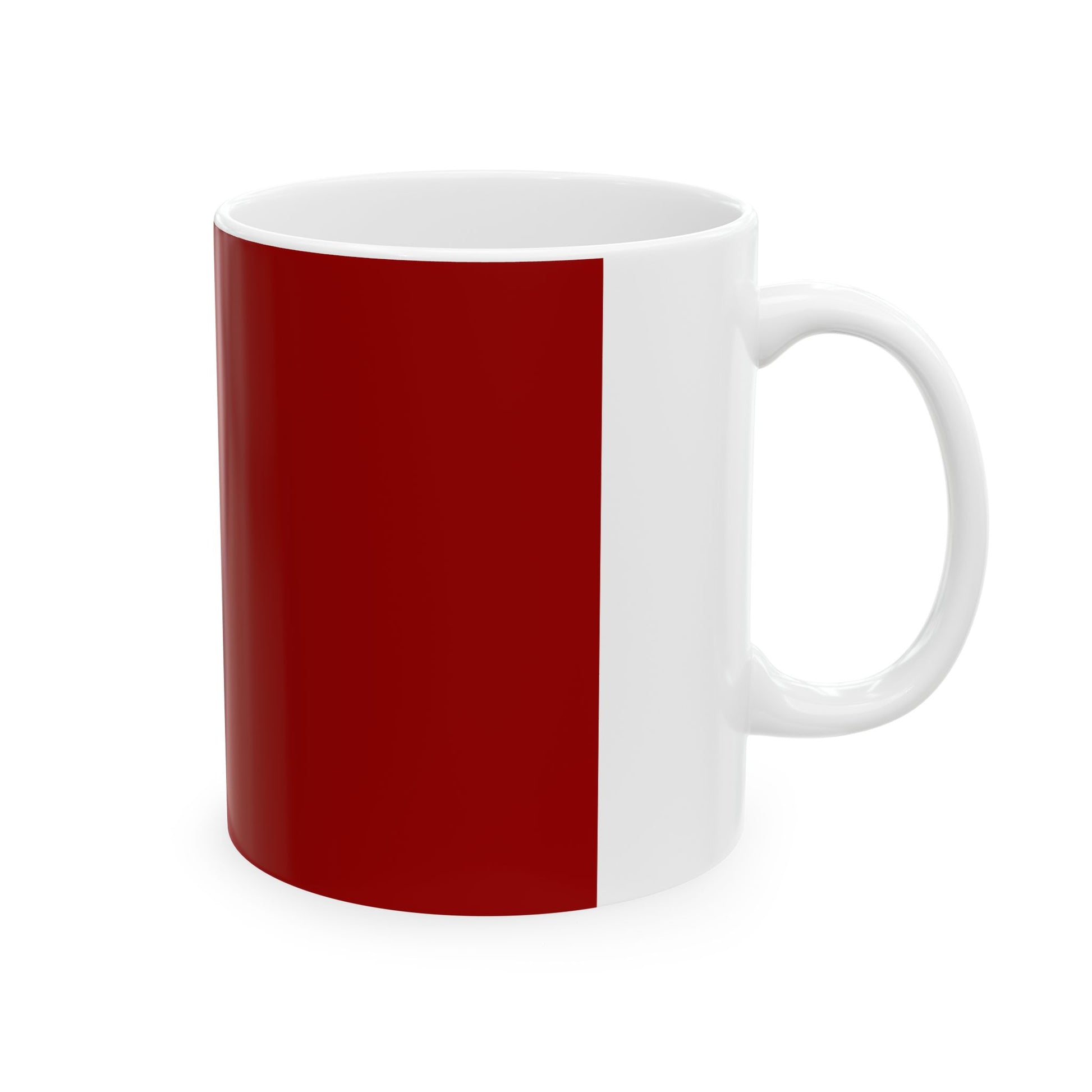Flag of Georgia 1990-2004 (Georgia) White Coffee Mug-Go Mug Yourself