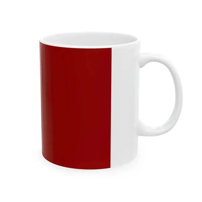 Flag of Georgia 1990-2004 (Georgia) White Coffee Mug - Go Mug Yourself