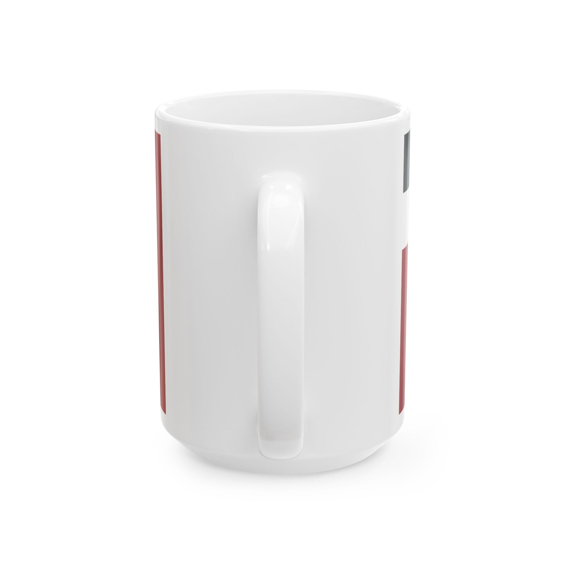 Flag of Georgia 1990-2004 (Georgia) White Coffee Mug-Go Mug Yourself