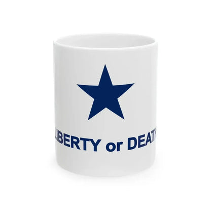 Flag of Georgia Battalion (United States) White Coffee Mug 11oz - Go Mug Yourself