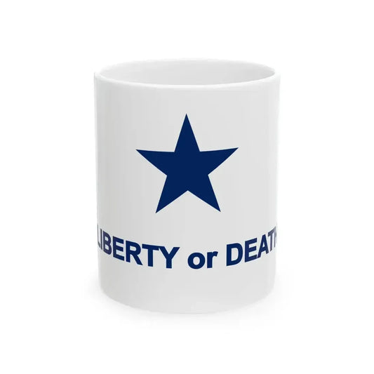 Flag of Georgia Battalion (United States) White Coffee Mug 11oz - Go Mug Yourself