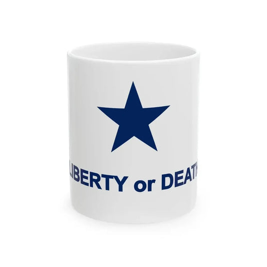 Flag of Georgia Battalion (United States) White Coffee Mug 11oz - Go Mug Yourself