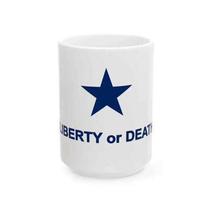 Flag of Georgia Battalion (United States) White Coffee Mug 15oz - Go Mug Yourself