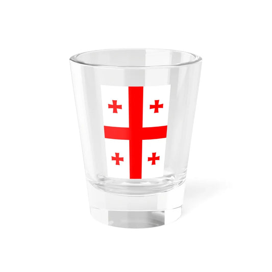 Flag of Georgia vertical (Georgia) Shot Glass 1.5oz 1.5oz - Go Mug Yourself