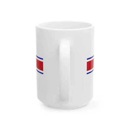 Flag of Georgian Orthodox Church (Georgia) White Coffee Mug - Go Mug Yourself